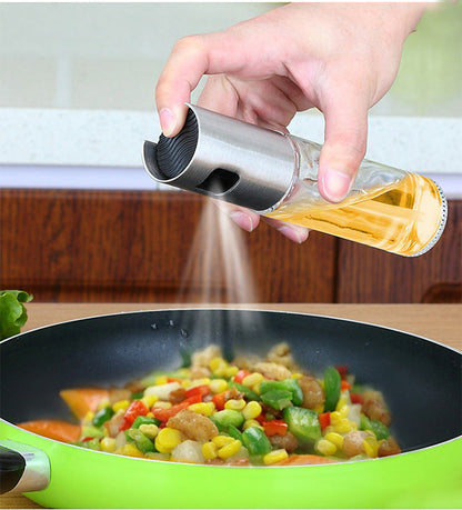 Oil & Vinegar Spray Bottle for Cooking