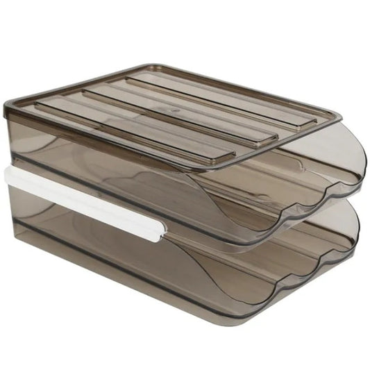 Egg Container Holder Automatic Rolling Egg Box