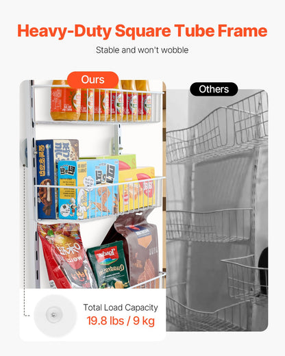 6-Tier Over-the-Door Pantry Organizer