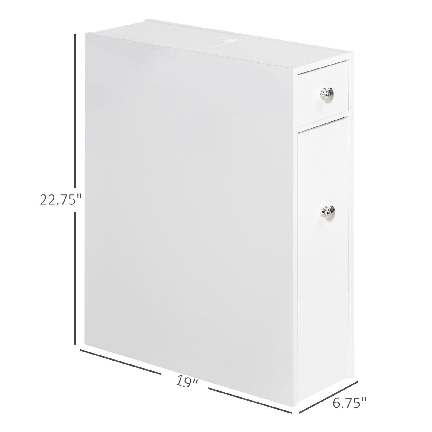 Freestanding Bathroom Floor Storage Cabinet