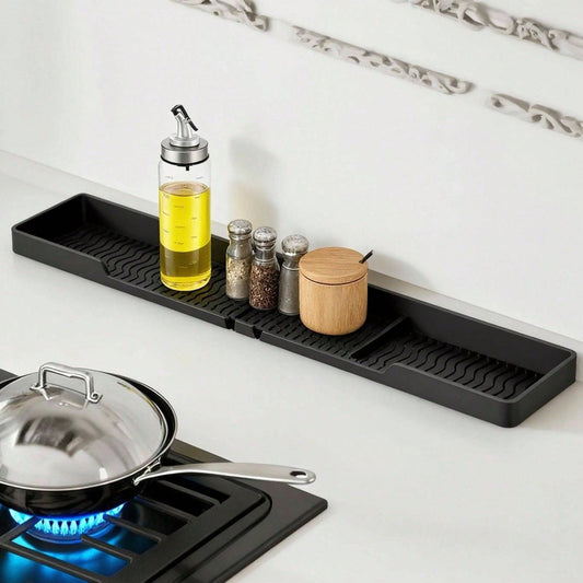 Heat-Resistant Stove Top Shelf Rack