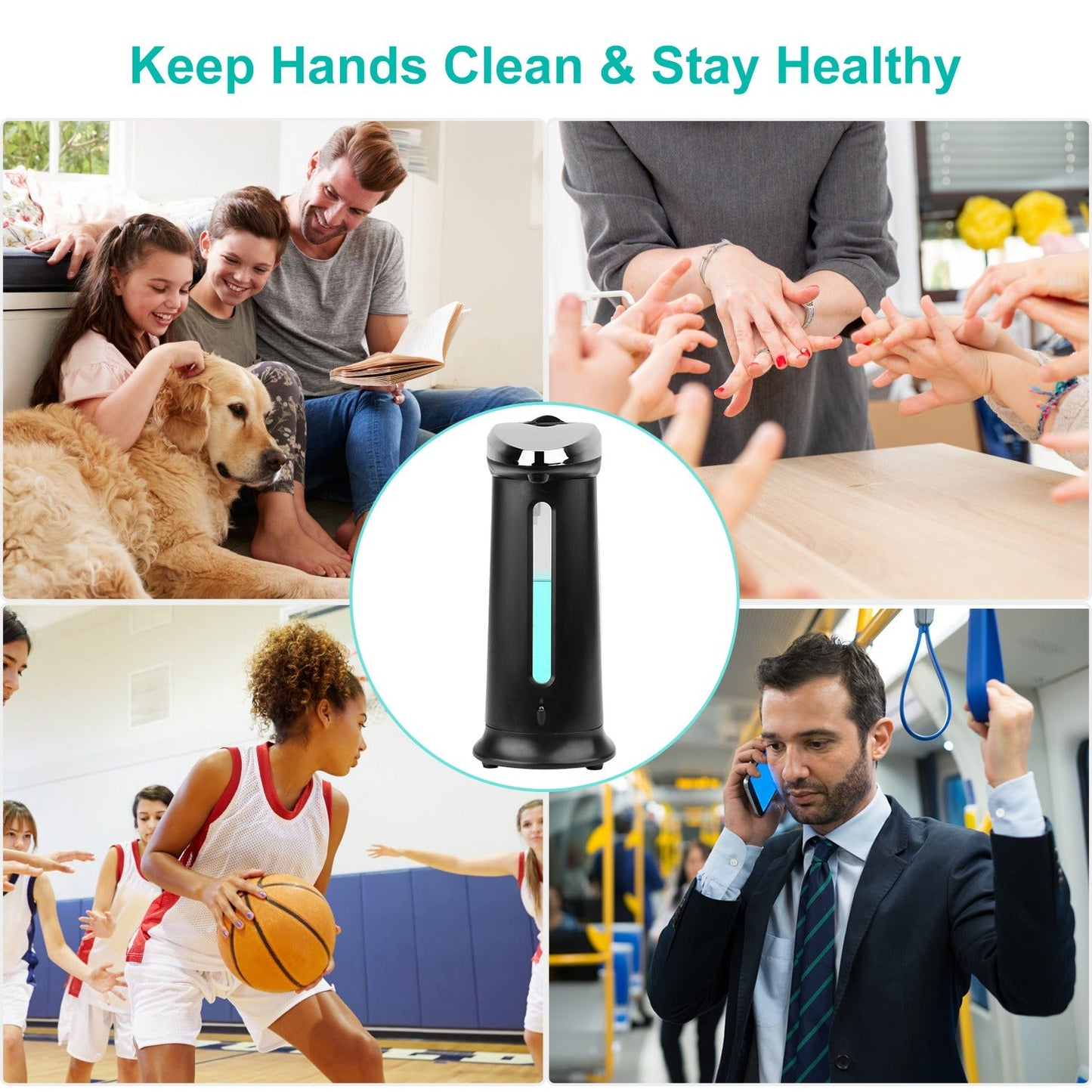 Automatic Touchless Soap Dispenser (400ml)