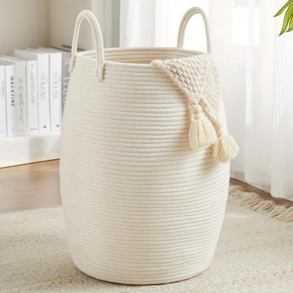 Large Foldable Laundry Basket with Handle