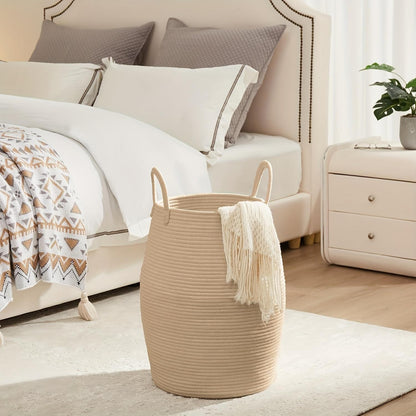 Large Foldable Laundry Basket with Handle