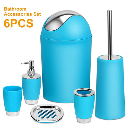 6-Piece Bathroom Accessories Set