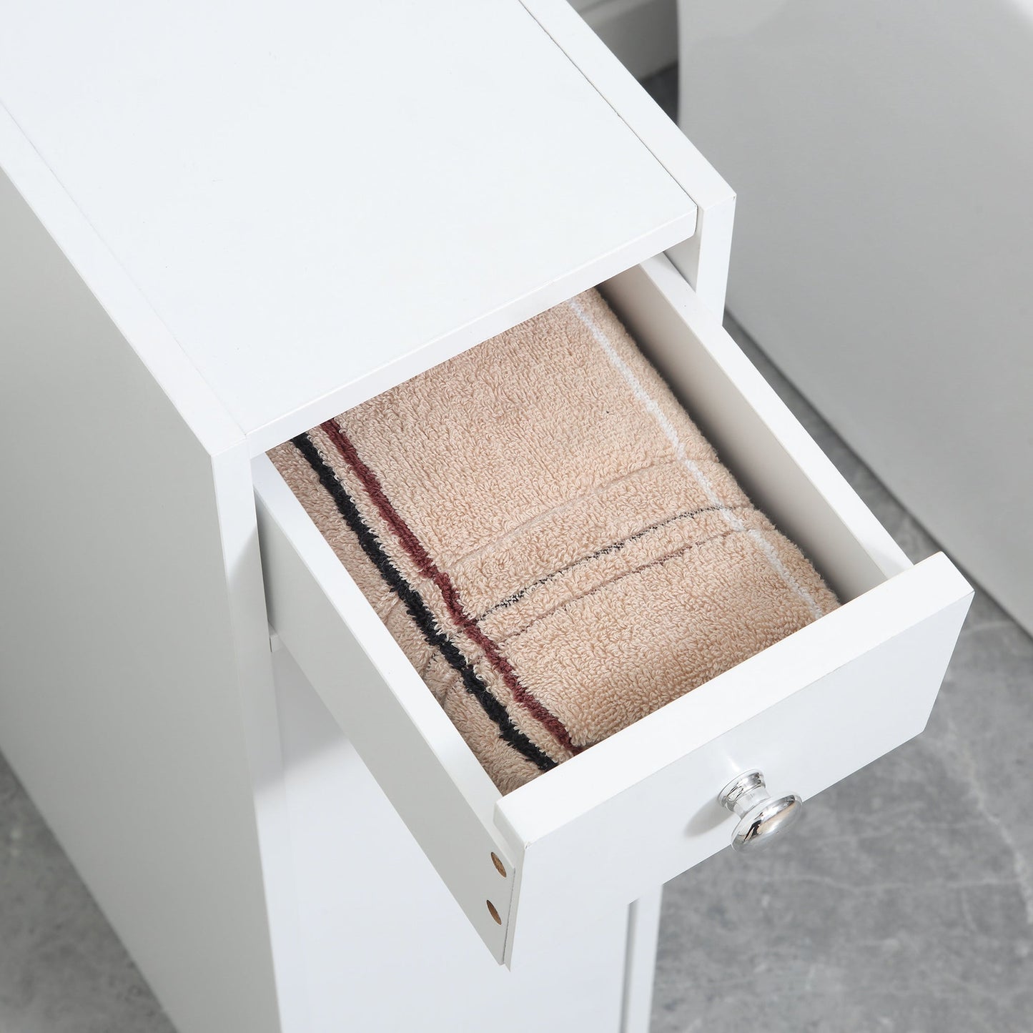 Freestanding Bathroom Floor Storage Cabinet