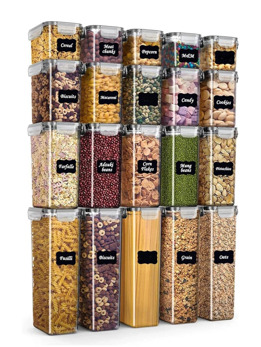 Airtight Food Storage Containers Set (48-Piece)
