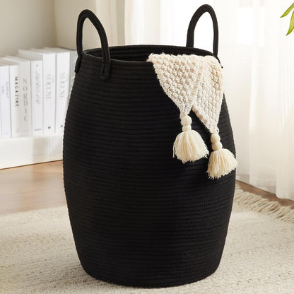 Large Foldable Laundry Basket with Handle