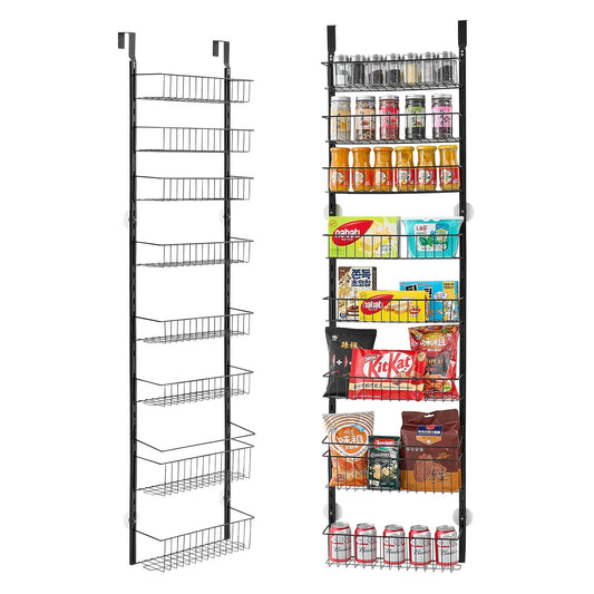 8-Tier Over-the-Door Pantry Organizer